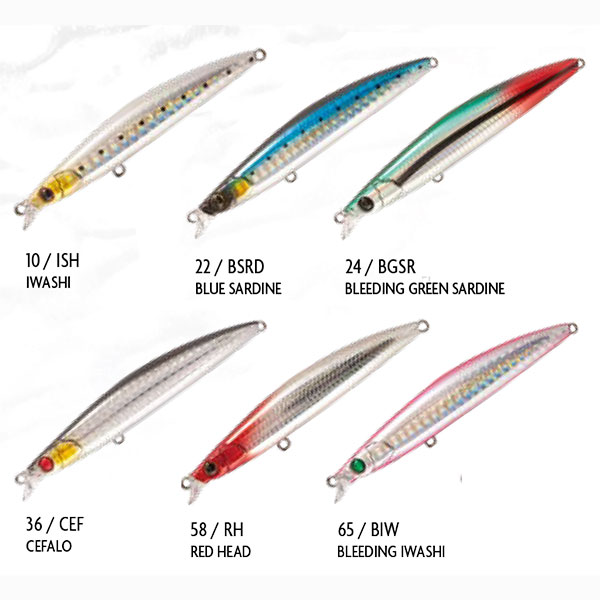 6 Esche Rapture Power Minnow – Assortite Per Spinning, Casting, Fiume, Lago E Mare